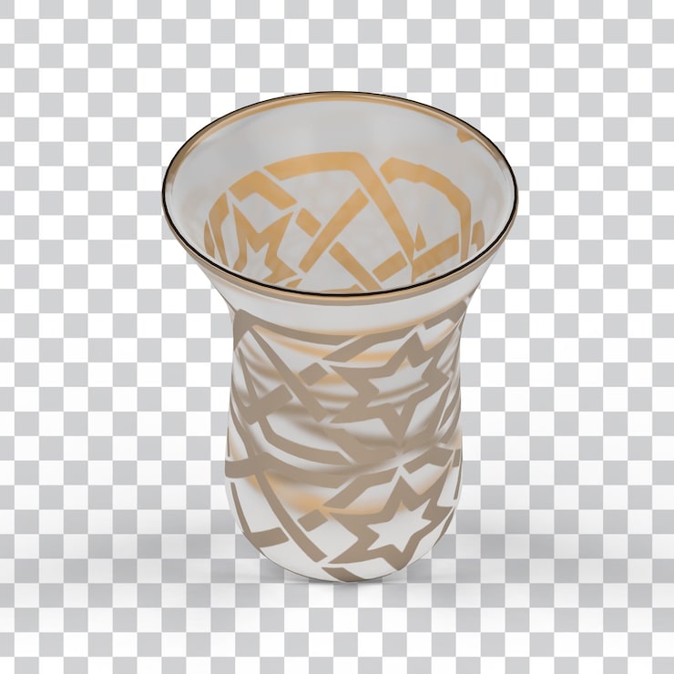 PSD gratuit tasse à thé ramadan