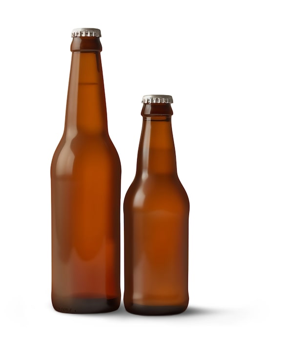 PSD grátis close-up em cerveja isolada
