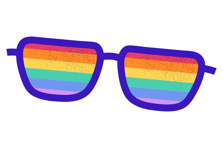 PSD grátis design de ícone do mês do orgulho