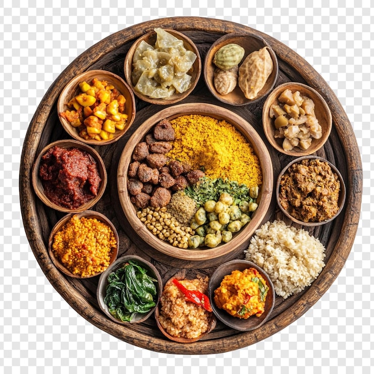 PSD grátis especiarias aromáticas e grãos delícia culinária