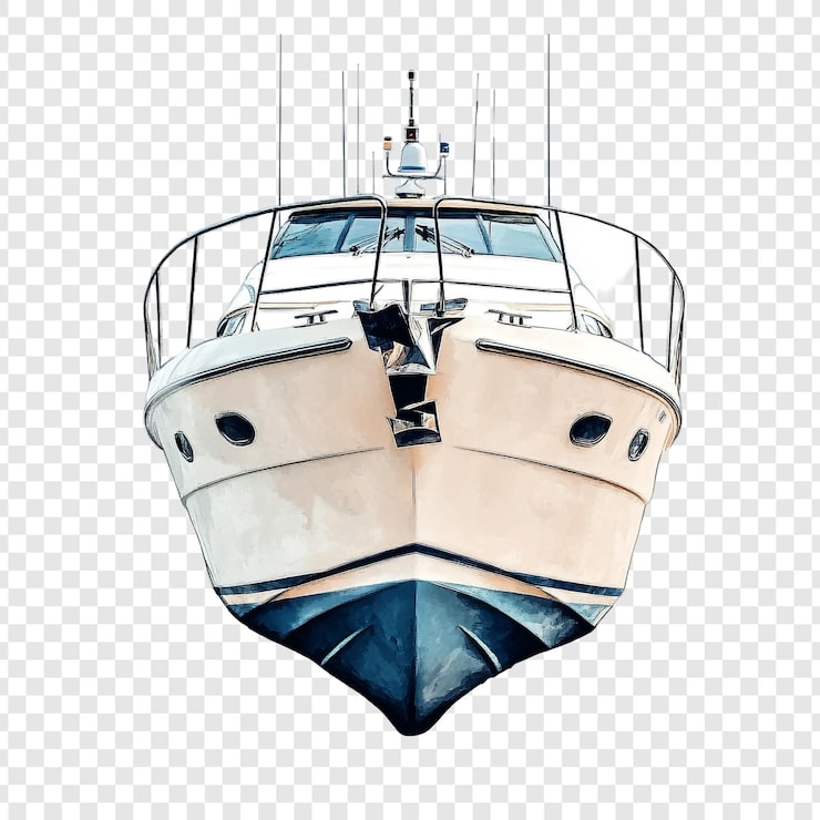 PSD grátis iate de luxo bow watercraft elegance navio náutico