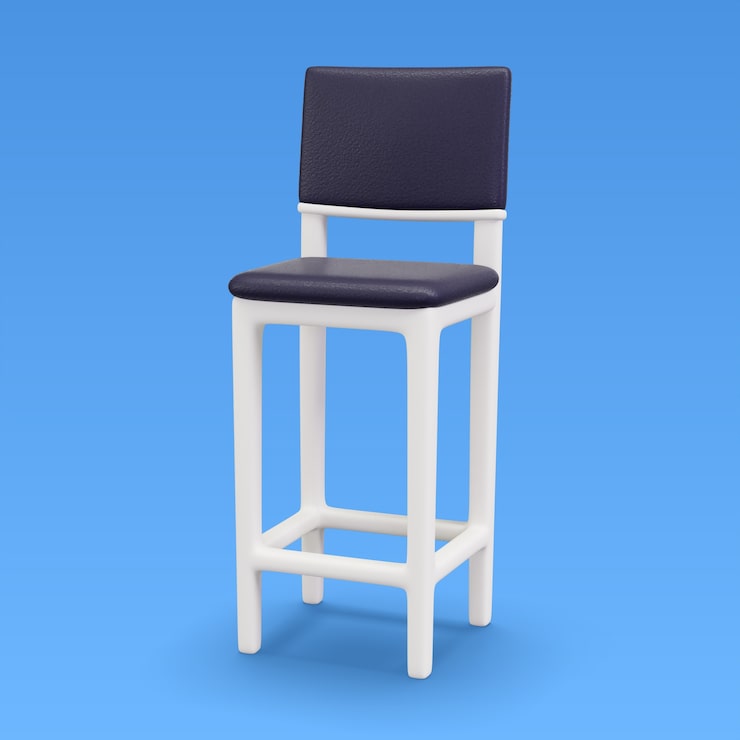 PSD grátis ilustração de móveis de negócios em 3d