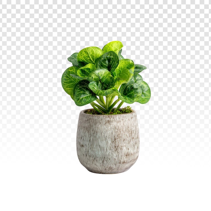 PSD grátis planta de interior verde em vaso