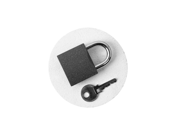 Miễn phí PSD cận cảnh chìa khóa biệt lập