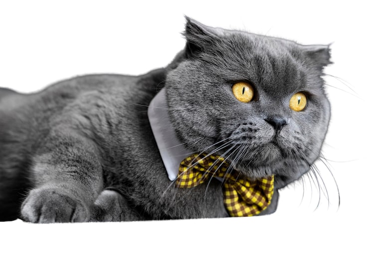 Miễn phí PSD chân dung mèo đẹp bị cô lập