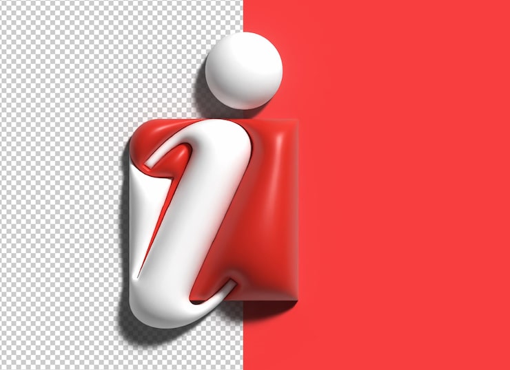 Miễn phí PSD kết xuất 3d biểu tượng web thông tin png