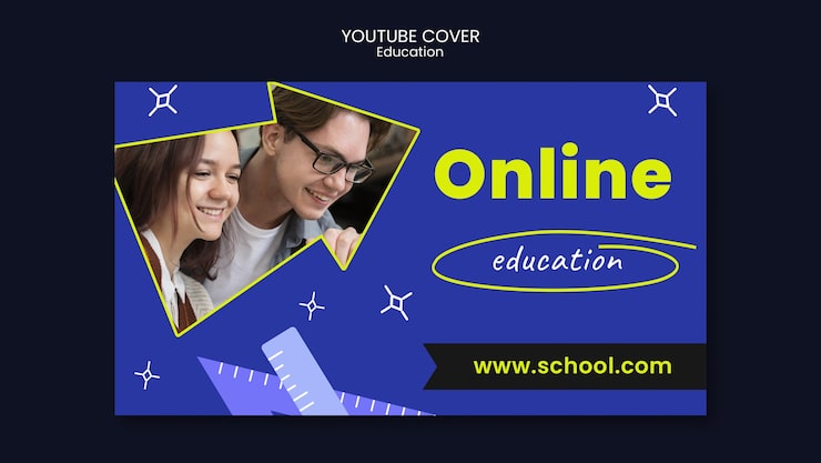 Miễn phí PSD mẫu giáo dục thiết kế phẳng