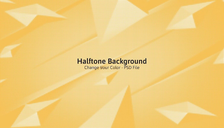 Miễn phí PSD nền halftone hình học