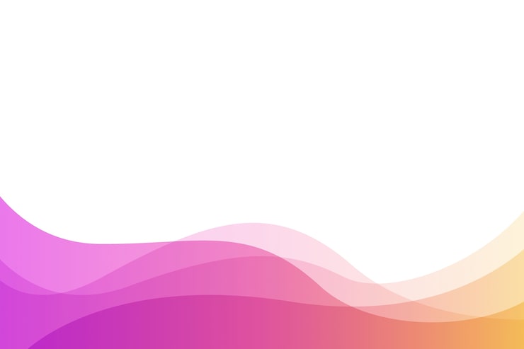 Miễn phí PSD thiết kế đường viền lượn sóng gradient
