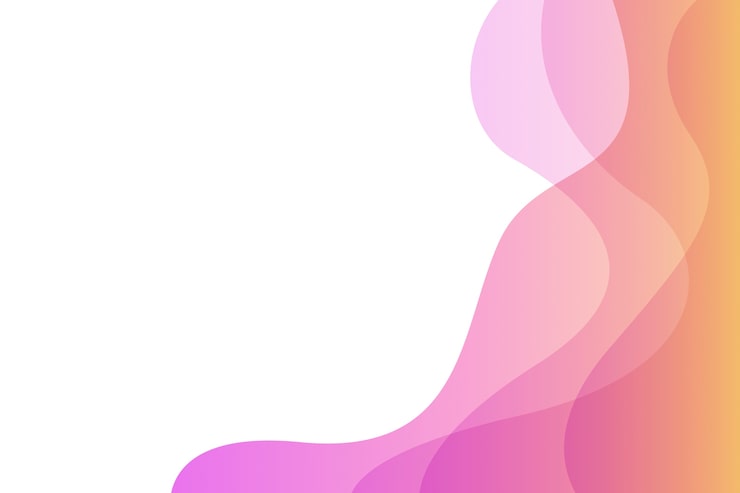 Miễn phí PSD thiết kế đường viền lượn sóng gradient