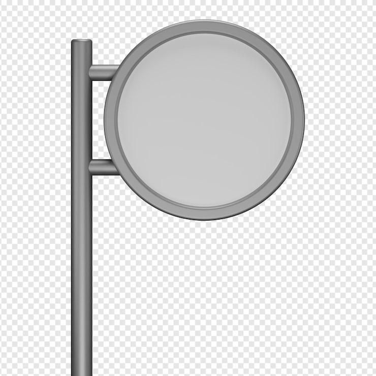 PSD 3d render aislado del icono de cartelera psd