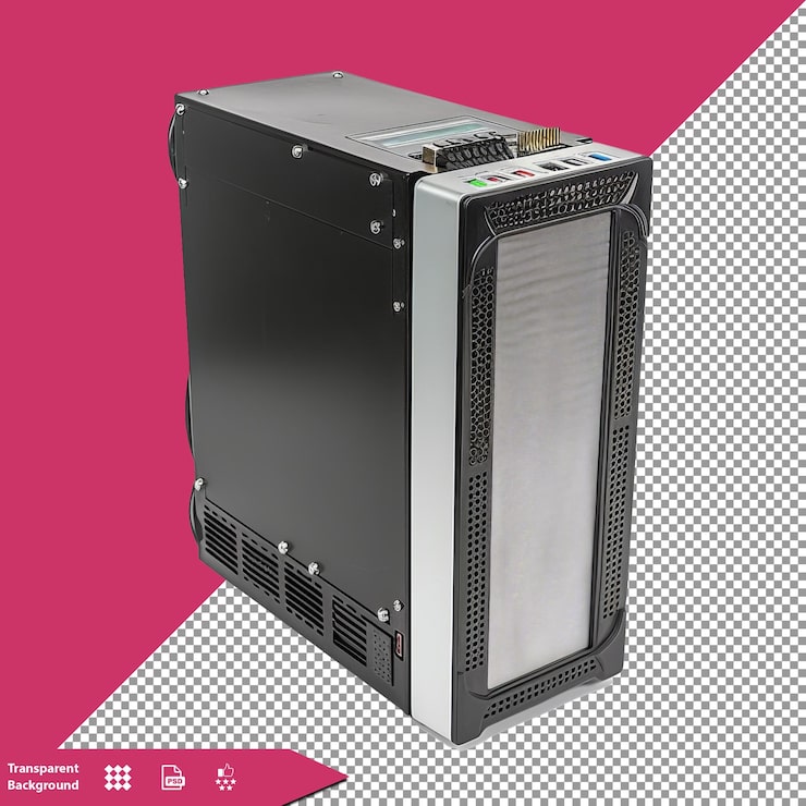 PSD abastecimiento de energía ininterrumpido de ups en fondo transparente png psd