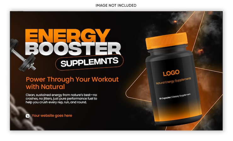 PSD anuncio de suplementos energéticos
