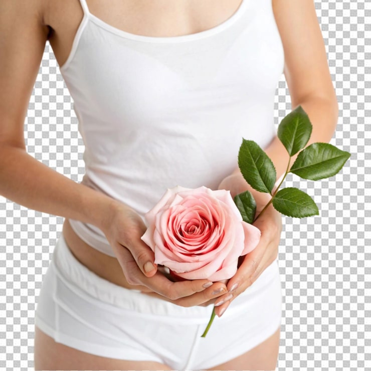 PSD bella mujer joven spa y cuidado de la piel