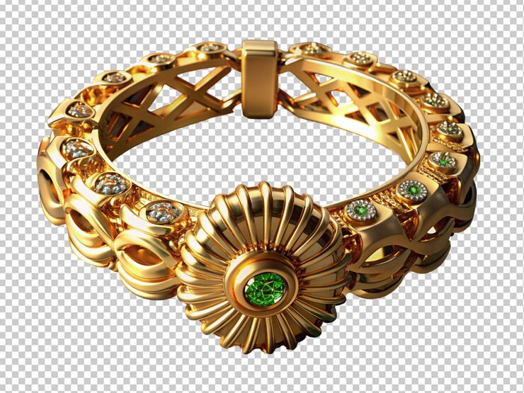 PSD brazalete de oro
