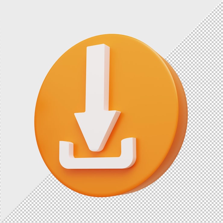 PSD cargar renderizado 3d xa cargar archivo icono de documento de aplicación psd premium
