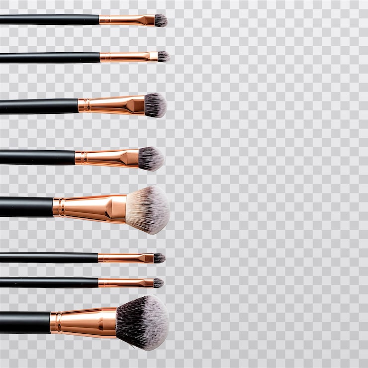 PSD colección de brochas de maquillaje profesional