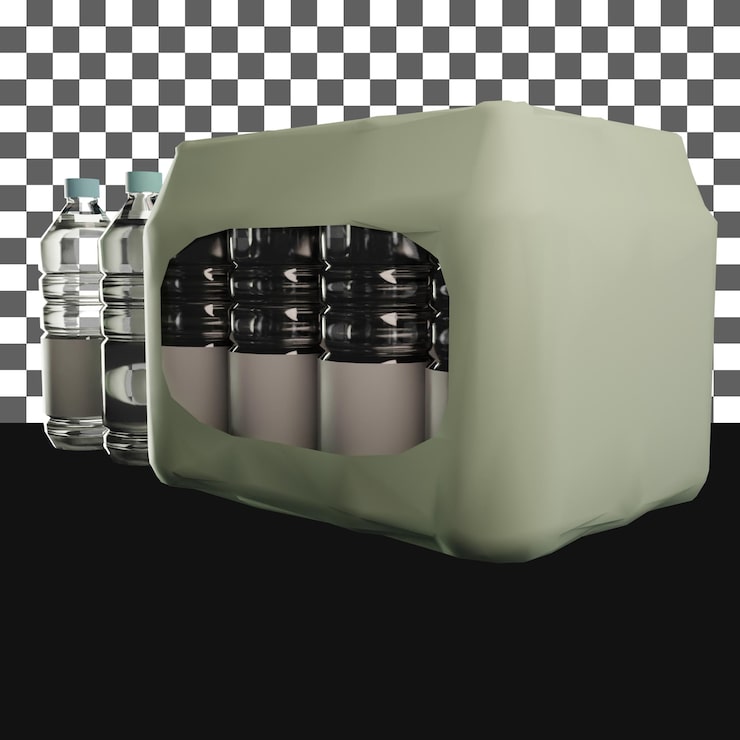 PSD desenho de objeto de renderização 3d
