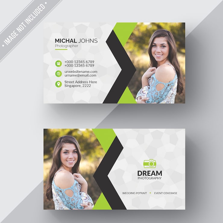 PSD design creativo biglietto da visita