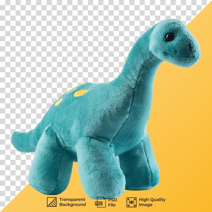 PSD dinossauros de pelúcia
