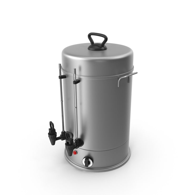 PSD dispensador eléctrico de agua caliente de acero inoxidable
