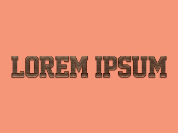 PSD effet de texte fichier psd image