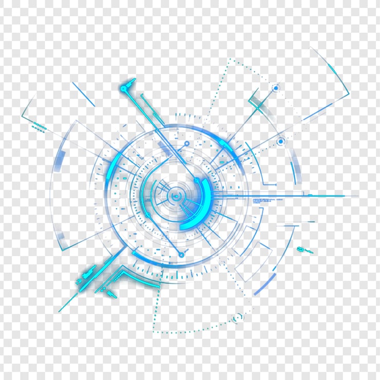 PSD elemento de interface hud futurista