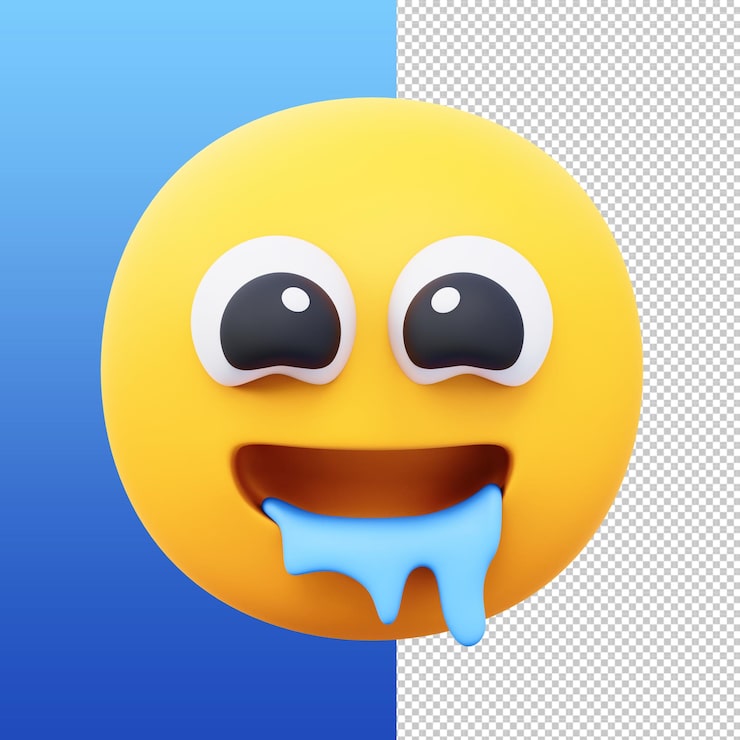PSD emoji babando