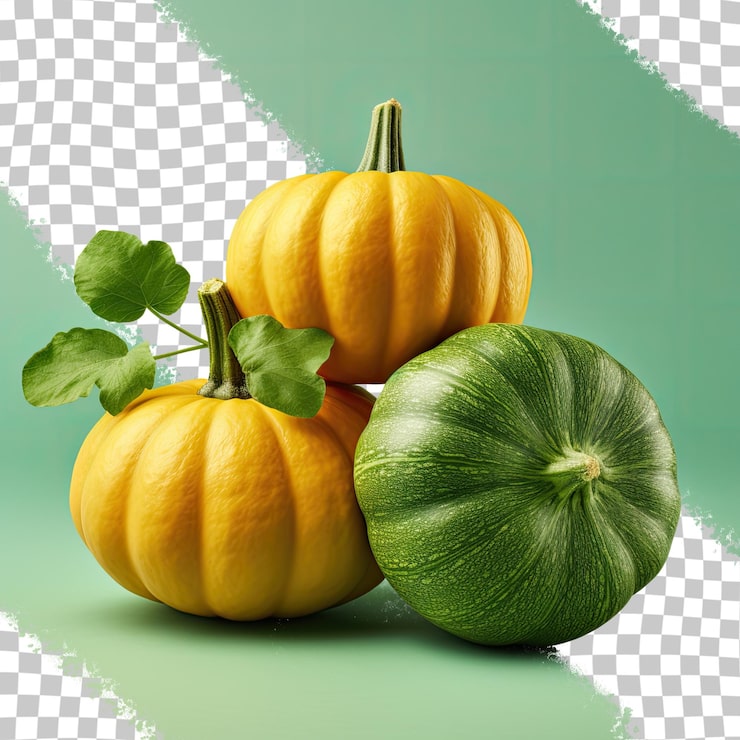 PSD fondo transparente de calabazas