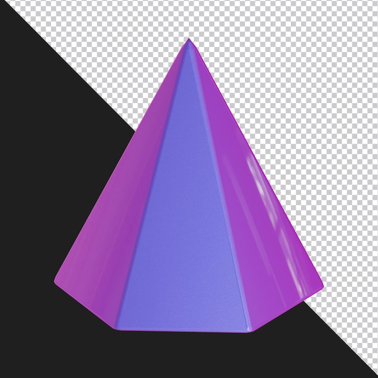 PSD forma geométrica abstracta diseño de material degradado futurista representación 3d