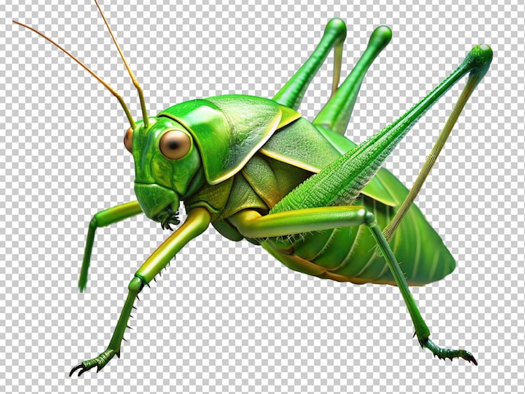 PSD gafanhoto verde