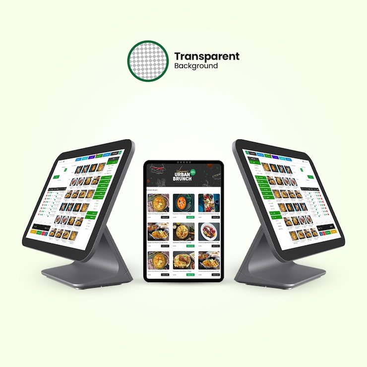 PSD generator mockup perangkat lunak pos serbaguna untuk bisnis