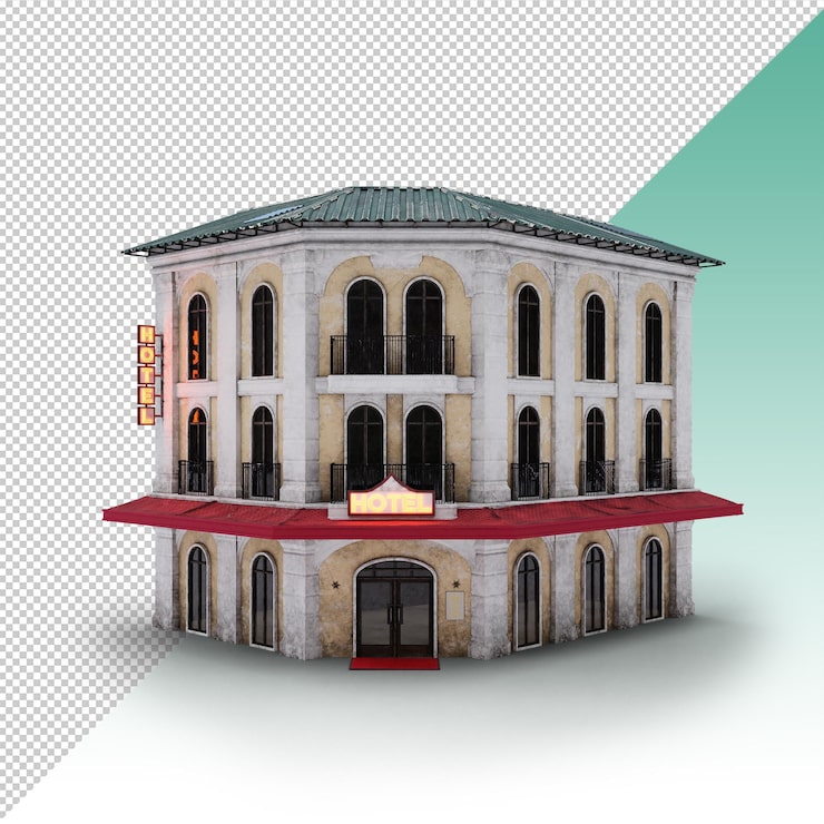 PSD hotel aislado