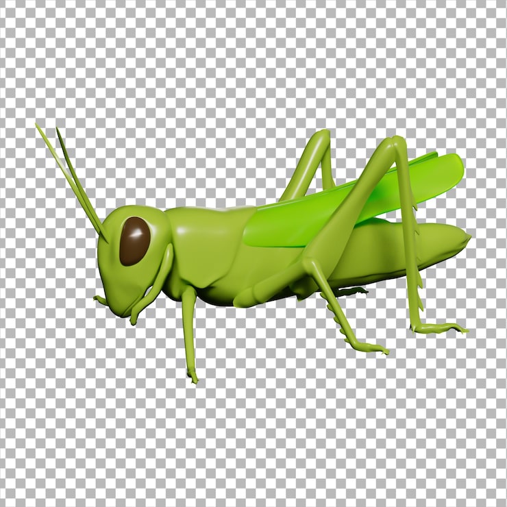 PSD ícone 3d de inseto