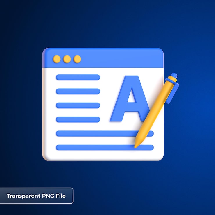 PSD icône de l'article 3d