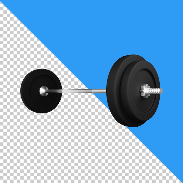 PSD icono 3d del paquete de fitness