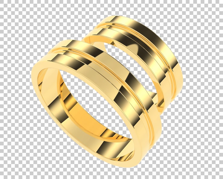 PSD ilustración de renderización 3d de joyas aisladas en el fondo
