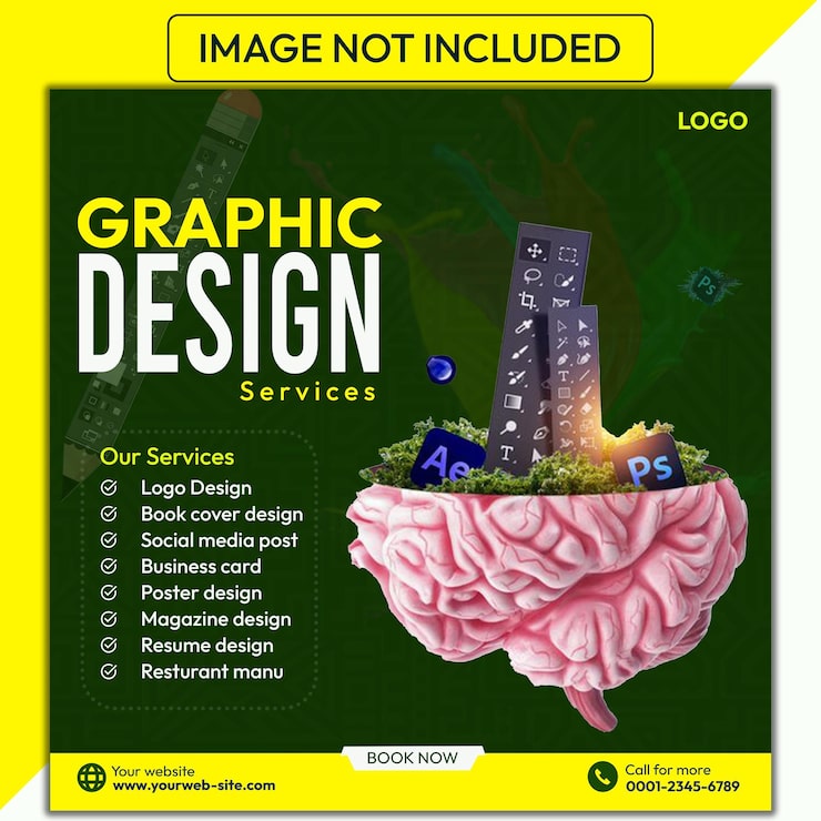 PSD jasa desain grafis