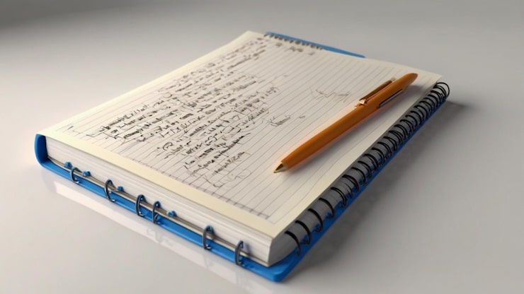 PSD journal avec un fond transparent
