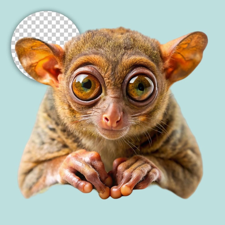 PSD koala-transparenter hintergrund