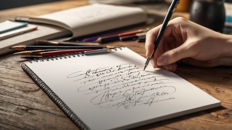 PSD künstler autogramm sammlung pad design