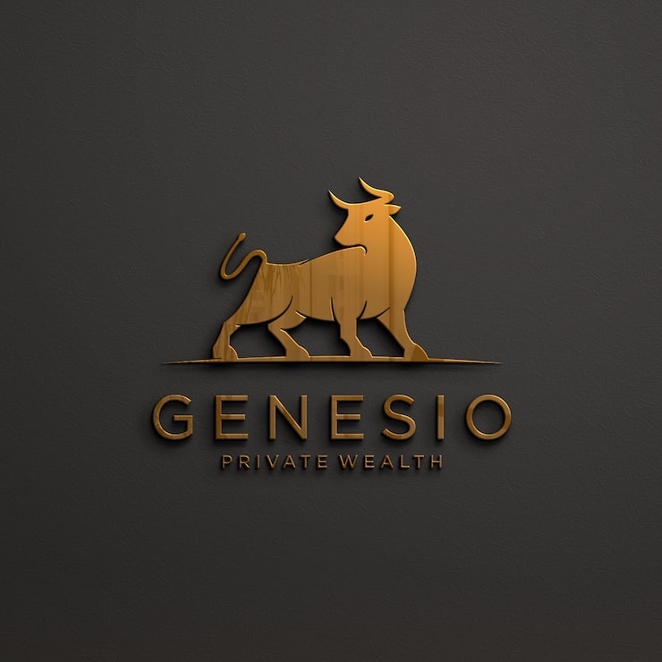 PSD maqueta de logo elegante en relieve en la pared