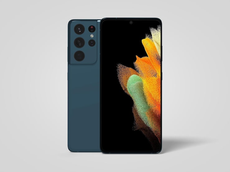 PSD maquette psd du smartphone s23 ultra