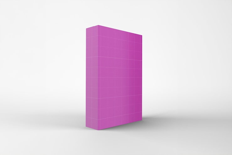 PSD mockup de la caja de cereales