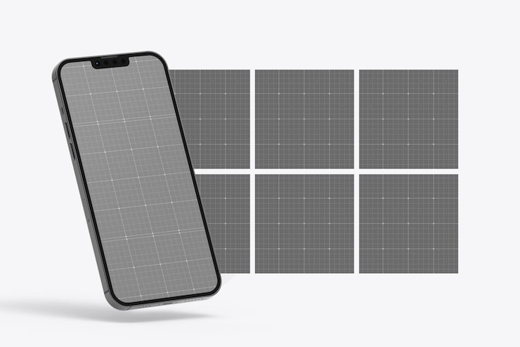 PSD mockup desain media sosial