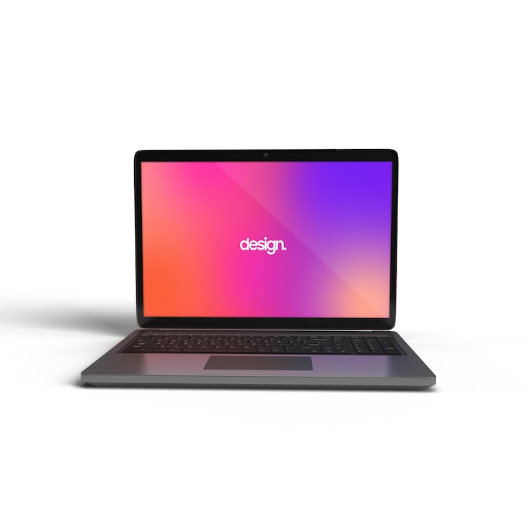 PSD mockup de portátil