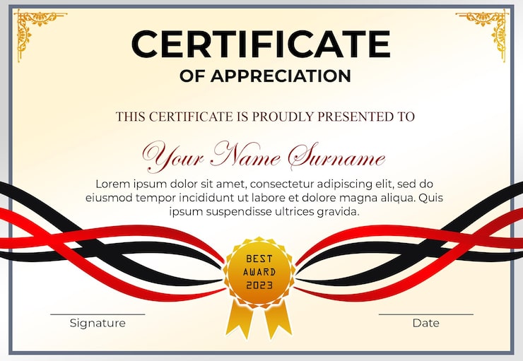 PSD modello di progettazione certificato psd professionale