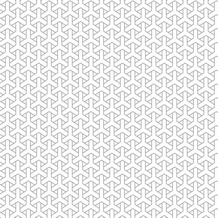 PSD nahtloser ineinandergreifender geometrischer musterhintergrund mit abstrakten modernen linien