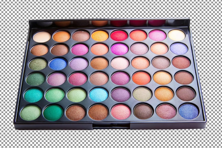 PSD paleta de sombra de olhos que melhora a beleza com tons impressionantes