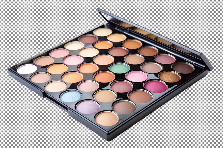 PSD paleta de sombras de olhos perfeita para o dia e a noite